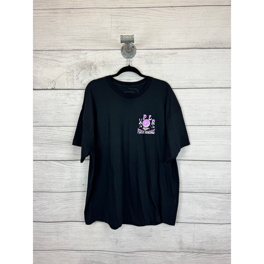 Zumiez XPLR Sam & Colby Unisex Purple Psychic Reading Graphic Tee Size 2XL